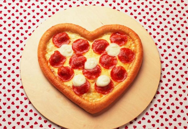 Coeur Gourmand : pizza pour la Saint-Valentin