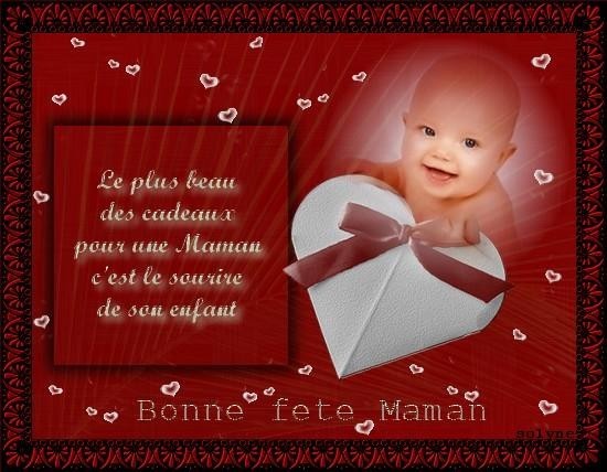 BONNE FÊTE MAMAN avec un joli message