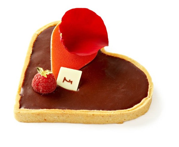 Tarte Coeur de chocolat 