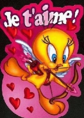 TITI en CUPIDON ...je t'aime