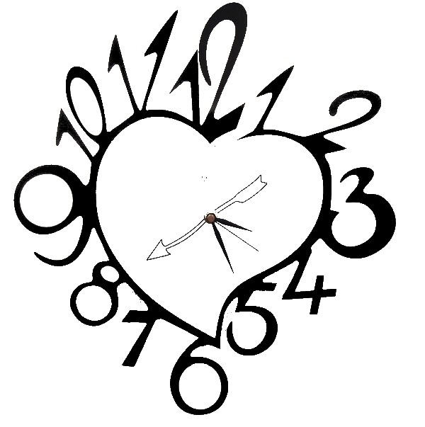 HORLOGE COEUR