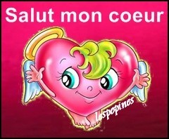 un coeur tout mignon offert par Vévéte