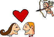 couple et cupidon