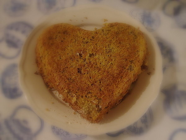 un coeur gourmand de pommes, cannelle,  noix et raisins secs