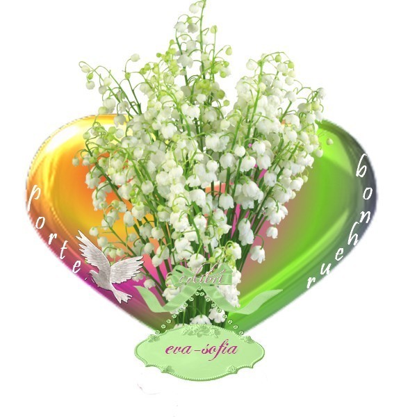 Superbe bouquet de muguet offert par MARTINE