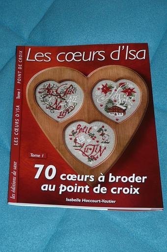 LIVRE : coeur a brodé