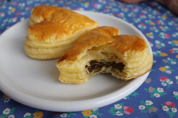 Coeur feuilletté,pour les gourmandes de nutelas