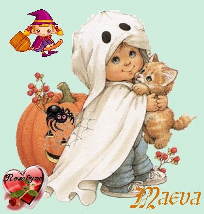 Cadeau d'Halloween offert par ROSELYNE