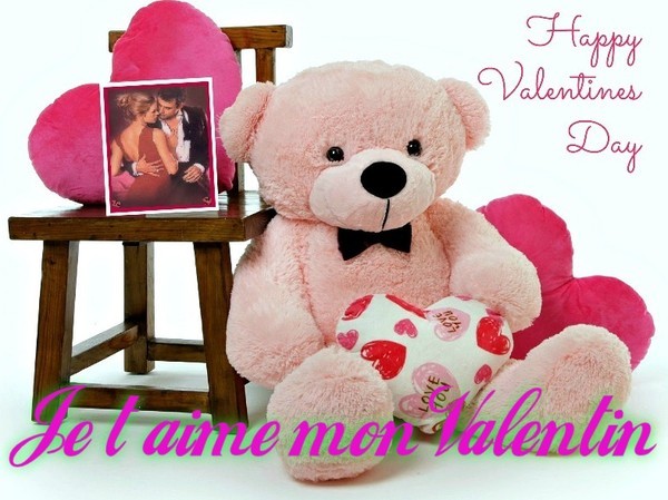 OURS. Je t'Aime mon Valentin