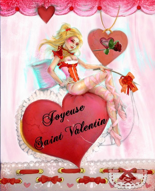 coeur de Joyeuse Saint Valentin