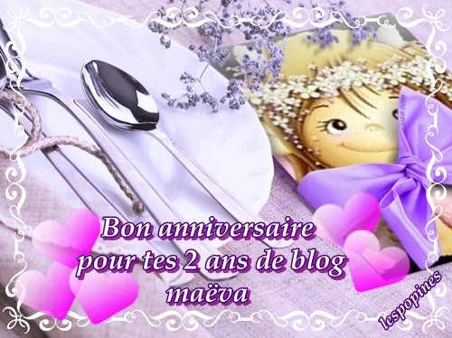 Cadeau offert par VEVETE pour mes 2 ans de blog