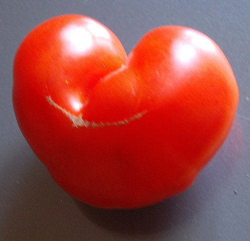 belle tomate coeur