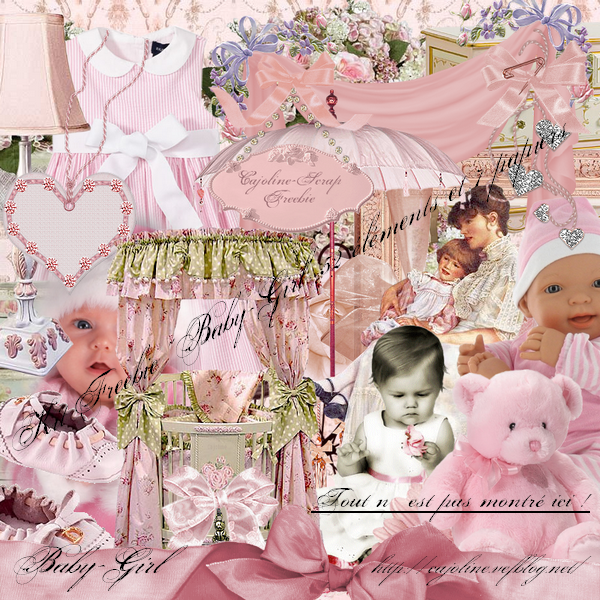 SCRAP : joli mélange d'images et coeur