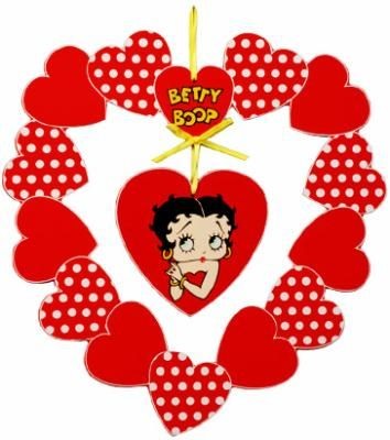 BETTY BOOP. jolie création offerte par Fanny