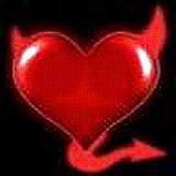 AVATAR. coeur diable rouge