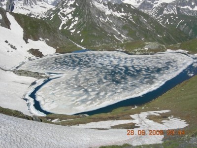 Image de coeur Nature. Un coeur de Glace