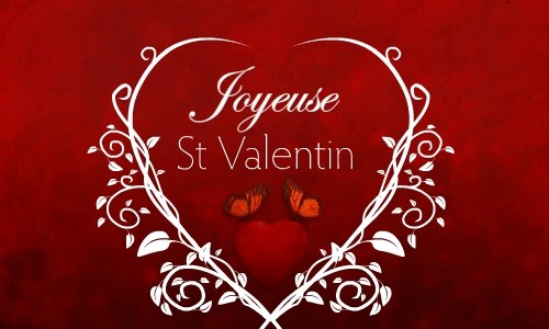 Carte vituelle de saint Valentin 