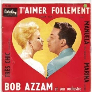 Pochette de musique avec coeur.  BOB AZZAM