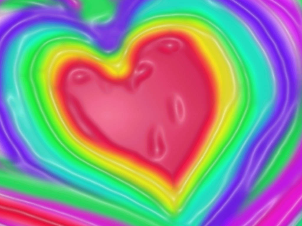 Image de coeur en couleur
