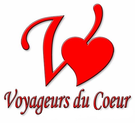 LOGO de l'association "Voyageur du coeur"