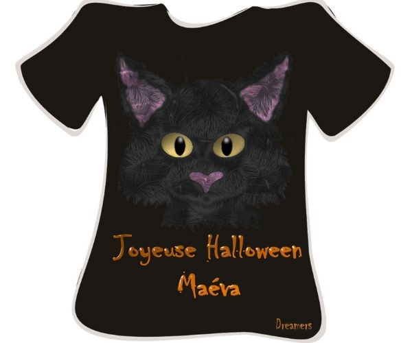 Cadeau d'Halloween offert par SERGE et Hélène